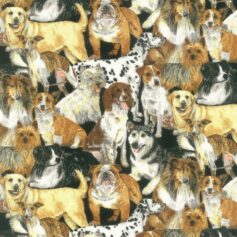Doggie Delights Fabric Half Meter