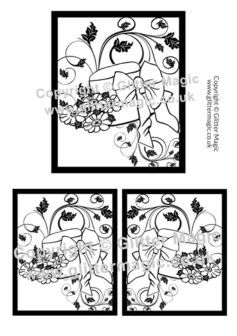 Flowers & Bonnet Acetate GMACE058 Glitter Magic