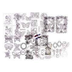 Glitter Magic Acetate Kit Flutterby GMACESET004