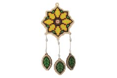 Diamond Painting 5D Plywood Kits Dream catcher Flower WW203
