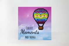 Diamond Painting Card Making Kit Collect Moments, not things WCO251