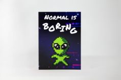 Diamond Painting Card Making Kit Normal is Boring WCO273