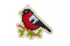 Diamond Painting 5D Plywood Kits Bullfinch WW311
